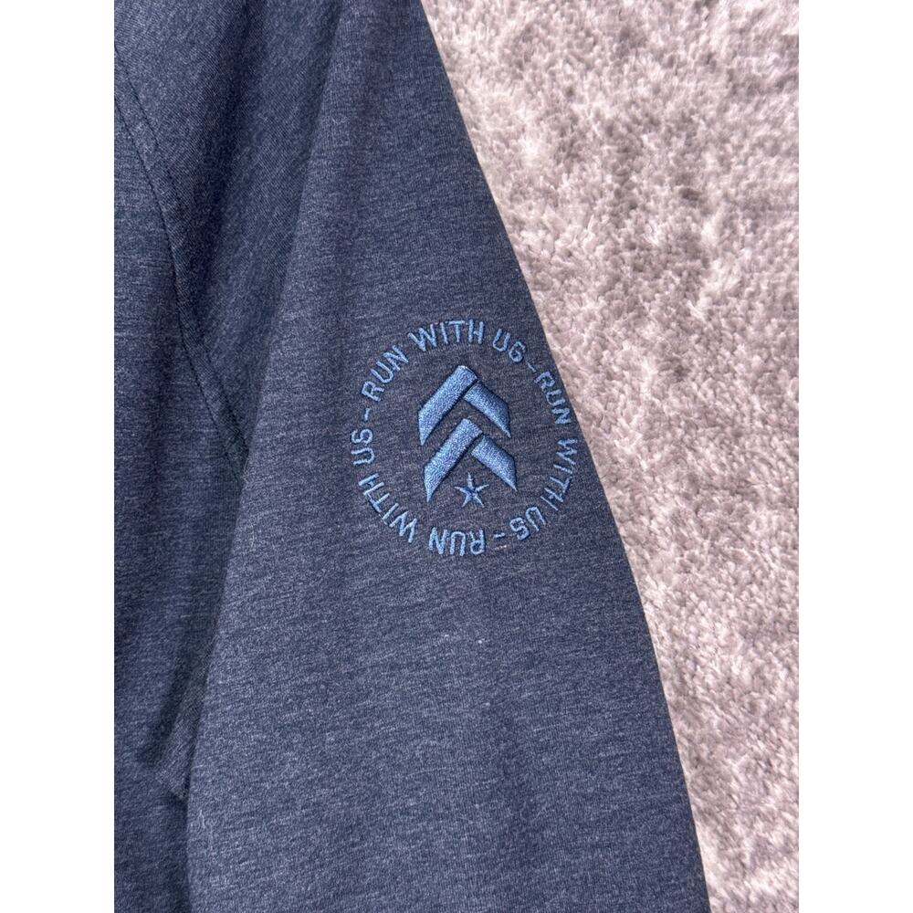 Lululemon City Crew Sweatshirt Medium Mens Barrys Fitness Blue Pullover - Picture 4 of 9